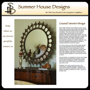 Furniture Web Site example
