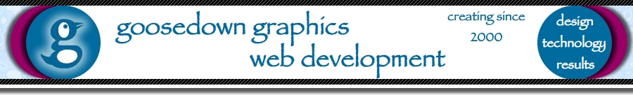 Goosedown Graphics Web Development